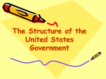 Презентация по английскому языку The Structure of the United States Government