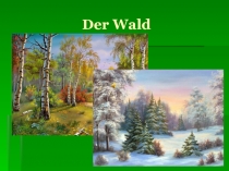 Презентация по немецкому языку на тему Лесные животные (3 класс)