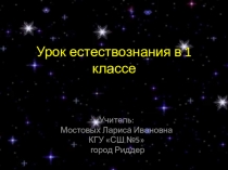 Презентация к уроку естествознания для 1 класса Как выглядит планета земля