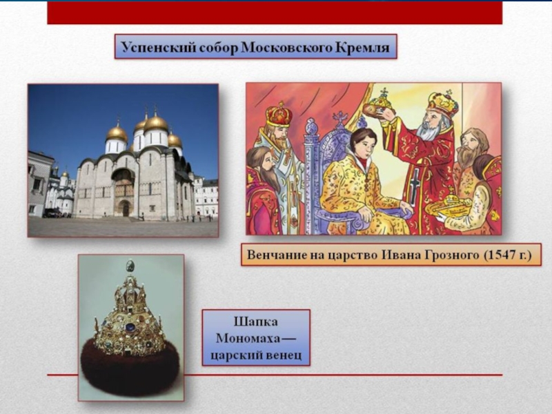 Венчание на царство ивана грозного происходило в. Венчание на царство Ивана IV Грозного. Венчание Ивана Грозного.