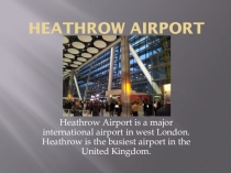 Презентация по английскому языку на тему London