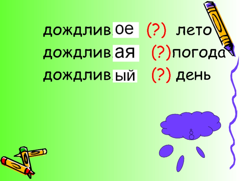 Правописание родовых окончаний имен прилагательных 3 класс школа россии презентация