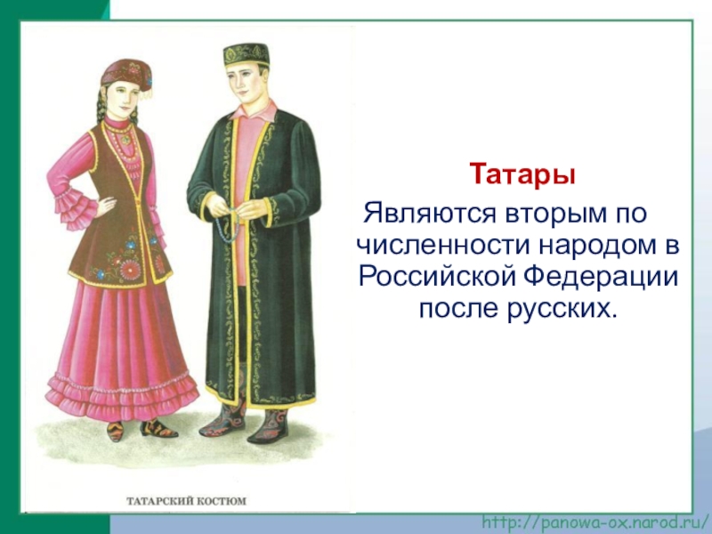 Проект национальные костюмы народов россии 4 класс