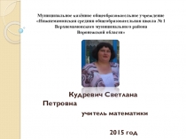 Презентация опыта работы по авторской концепции.