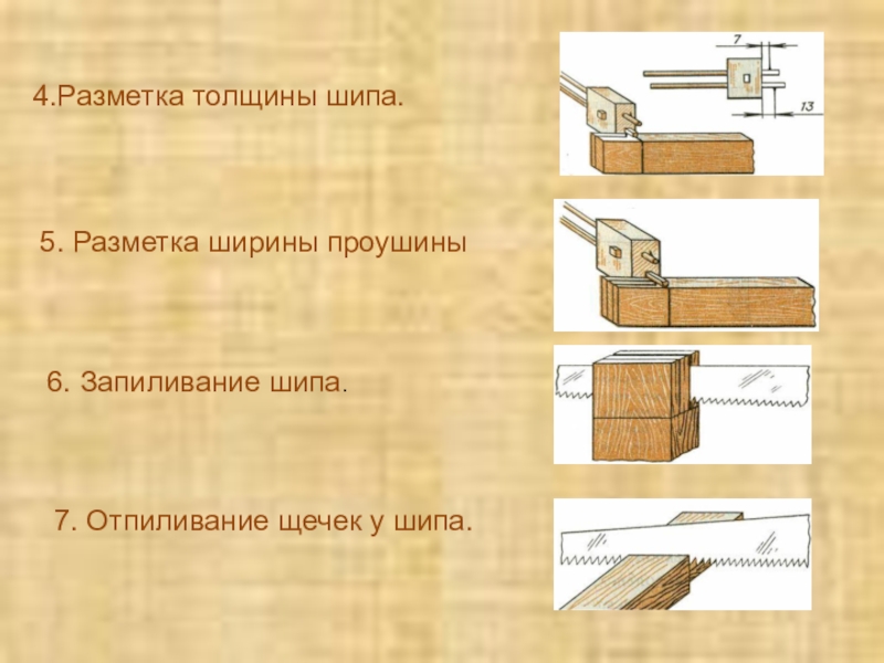 Технологическая карта шипового