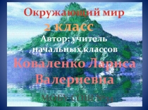 Презентация по окружающему миру