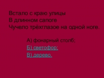 Презентация к уроку окружающего мира, 3 класс Чтобы путь был счастливым