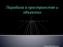 Презентация по алгебре на тему Парабола в пространстве и объектах (9 класс)
