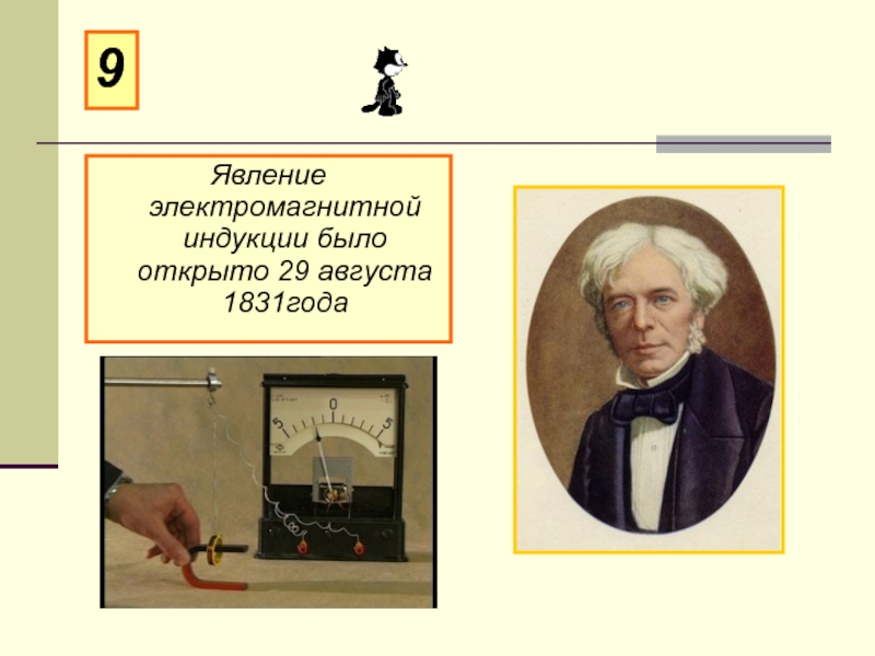 Это явление открыл в году. Явление электромагнитной индукции открыл. Явление электромагнитной индукции открыл в 1831. 29 Августа 1831 года Фарадеем было открыто. 29 Августа 1831 года открыто явление электромагнитной индукции.