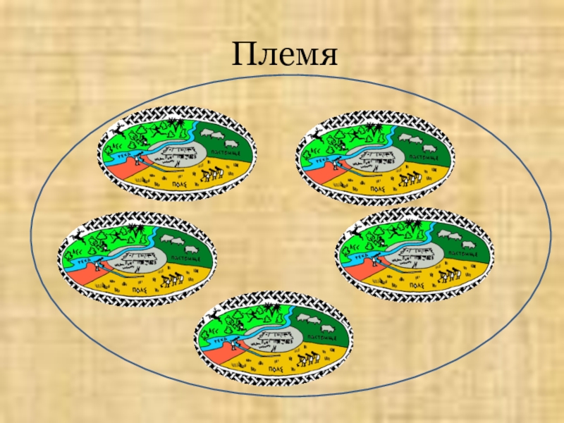 Пять племен. Хозяйство род. 5 Племен.