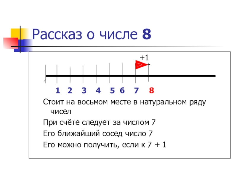 Целое число 8 9. Место числа в натуральном ряду чисел. Название ряда чисел при счете.. Числовой ряд. Место числа в числовом ряду.. Действия с числовыми рядами.