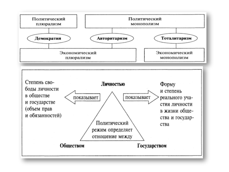 План по обществознанию политический плюрализм