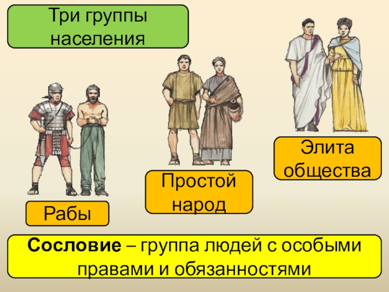 Плебеи и патриции картинка