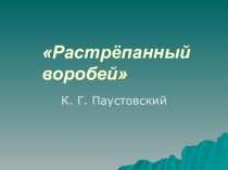 Презентация по литературному чтению