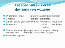 Презентация по татарскому языку тему Боерык фигыль