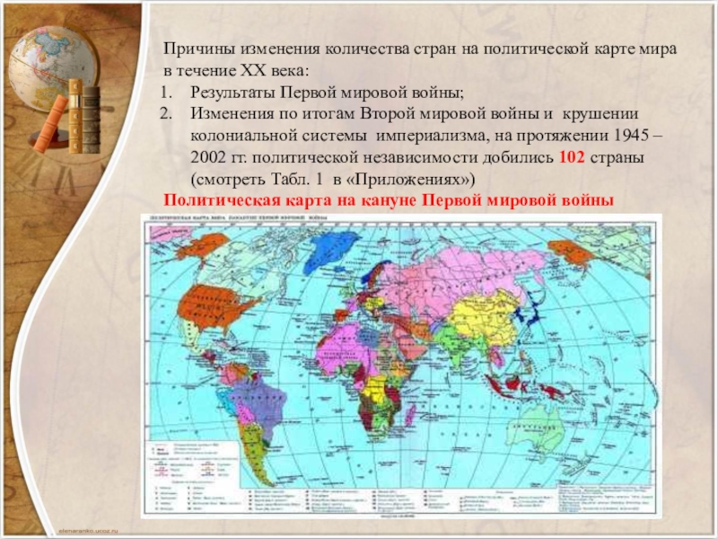 Дайте общую характеристику россии на политической карте. Причины изменения политической карты.