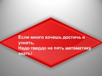 Презентация Математика 2 класс Тема Квадрат