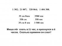 Урок математики 4 класс  Карта, масштаб УМК Начальная школа 21 век, устный счет, вид карты карт