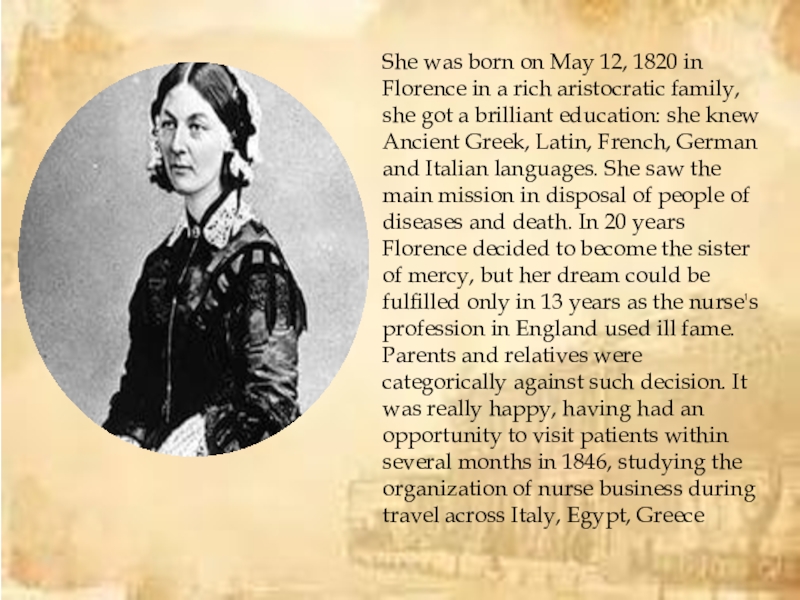 Who was florence nightingale