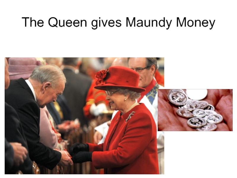 The Queen gives Maundy Money