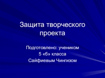 Творческий проект по технологии Кормушка для птиц (5 класс)