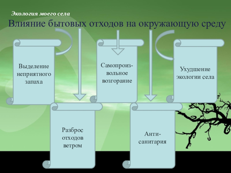 Проект на тему экологические проблемы села