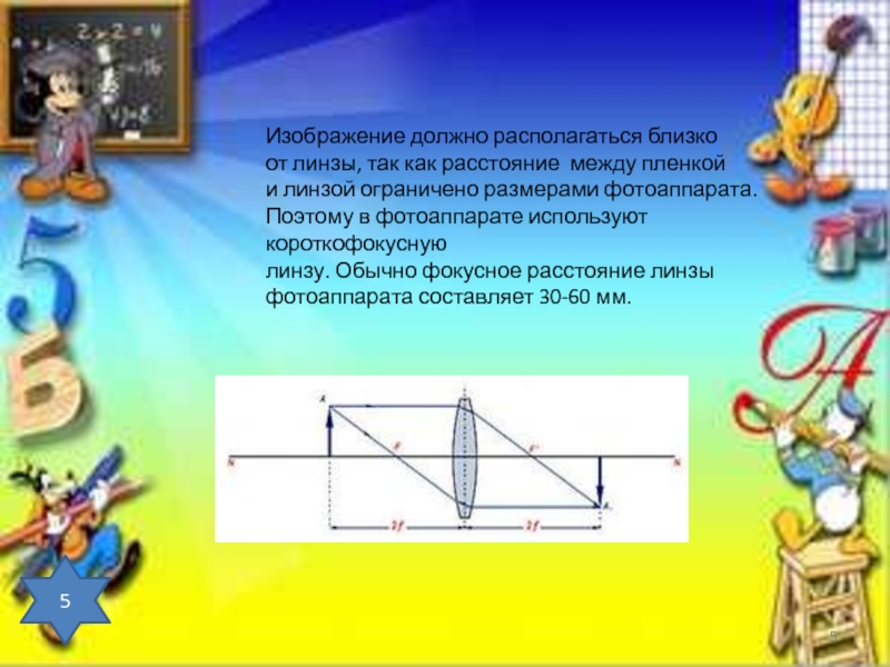 Презентация на тему фотоаппарат по физике 8 класс