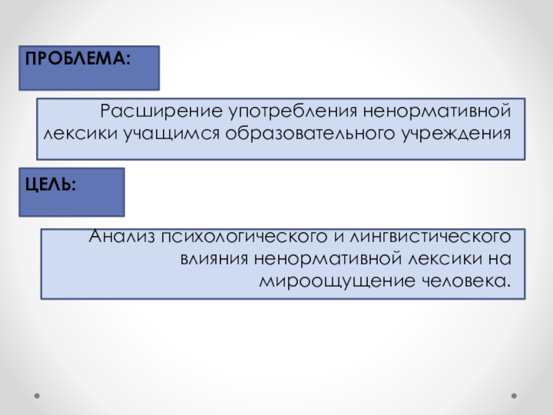 Влияние нецензурной и обсценной лексики на человека проект по литературе