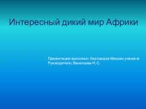 Презентация к исследовательской работе по теме Страны и континенты для 6 класса