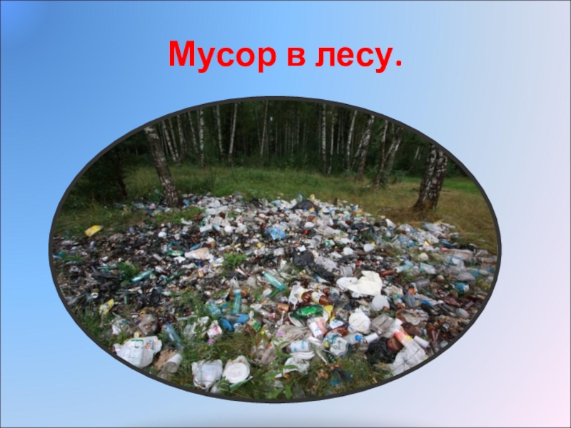 Мусор угроза или возможность проект