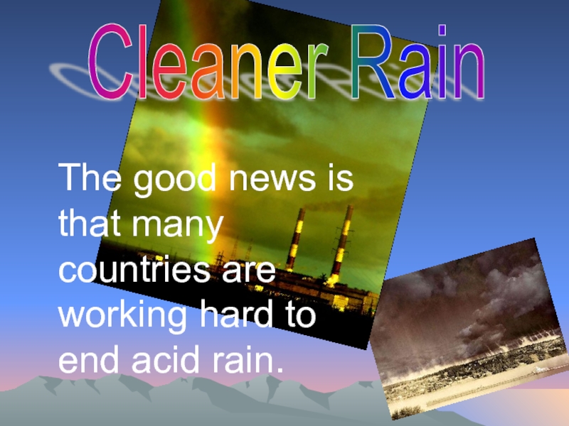 Реферат: Acid Rain And It