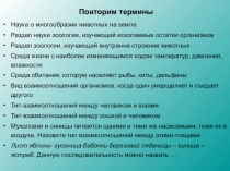Презентация по биологии для 7 класса на тему:  Классификация животных.