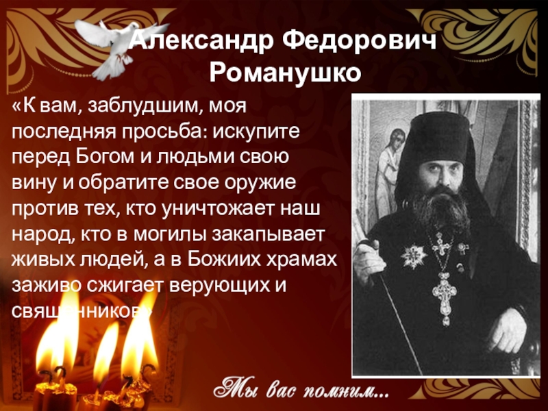 В каком храме служит. Александр Романушко священник. Священники в годы Великой Отечественной войны. Подвиг священнослужителей. Отец Александр Романушко.