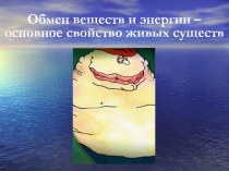 Презентация по биологии на тему Обмен веществ и энергии (8 класс)