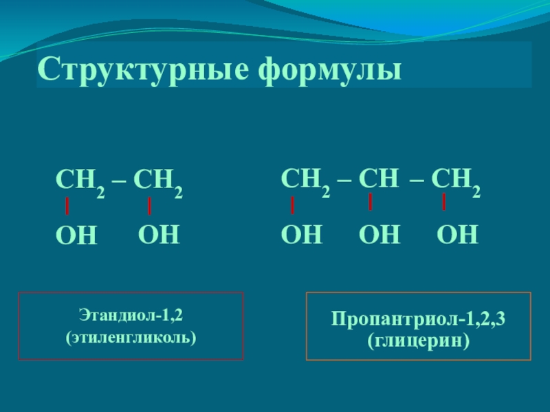 Этиленгликоль глицерин. Глицерин (пропантриол-1,2,3) структурная формула. Этандиол 1 2 структурная формула. Пропантриол 1 2 3 структурная формула. Структурная формула этандиола.