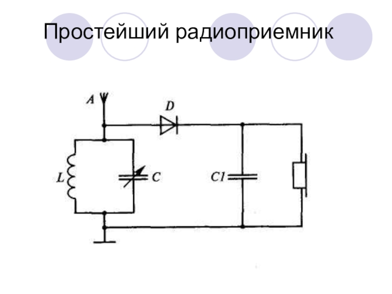 Схема простейшего радио