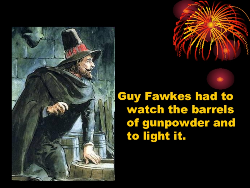 Guy fawkes night презентация на английском