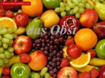 Презентация по немецкому языку на тему Obst