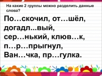 Презентация по русскому языку Правописание приставок и суффиксов составление алгоритмов