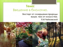 Презентация по биологии