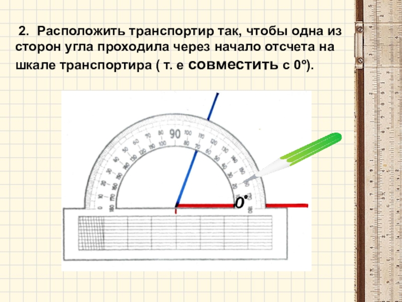 Рисунок транспортира по математике