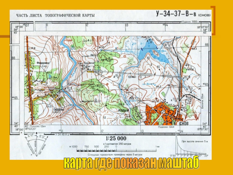 Виды карт презентация