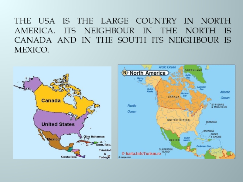 Карта языков америки. The North America или North America. Countries in North America. Large Country in North America.. The USA is a large Country in North America.