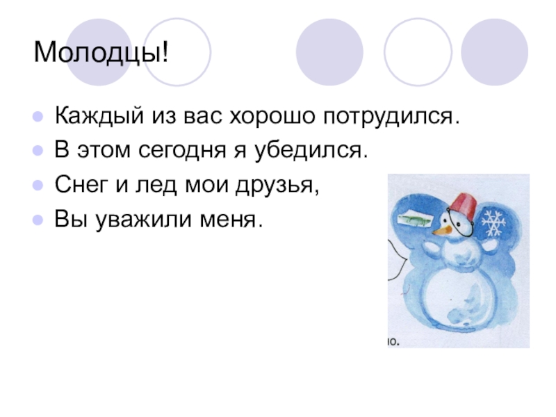 Откуда берется снег и лед конспект урока и презентация 1 класс школа россии