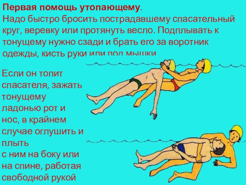 Оказание помощи на воде картинки