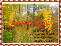 Золотая осень