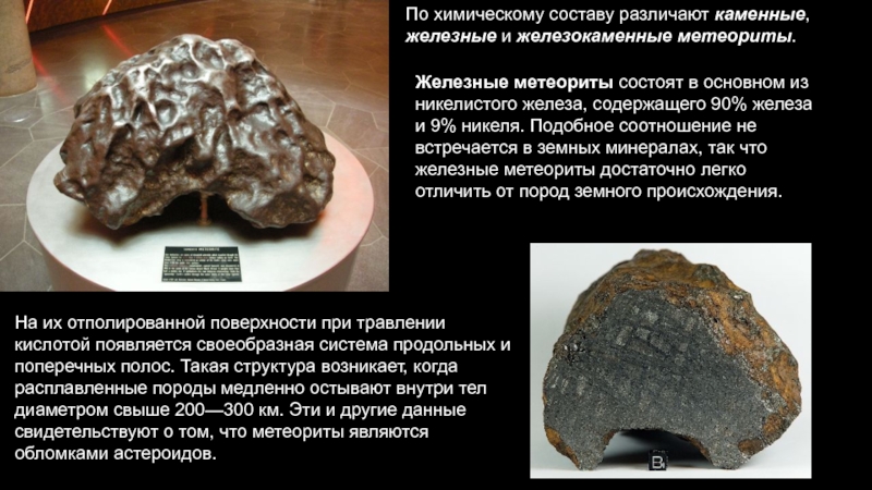 Реферат: Болиды и метеориты