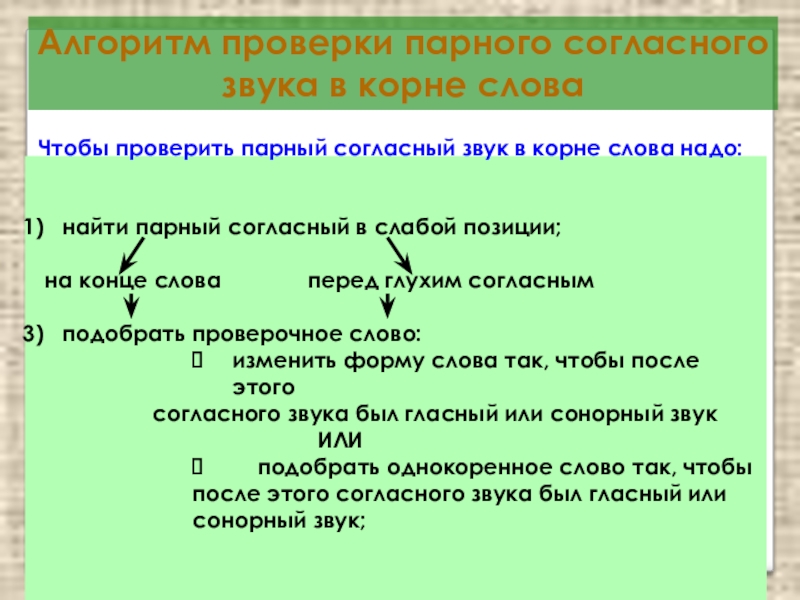 Парные согласные на конце слова. Парный согласный в слабой позиции. Парный согласный звук в слабой позиции. Чтобы проверить парный согласный в слабой позиции. Парные согласные в слабой позиции.