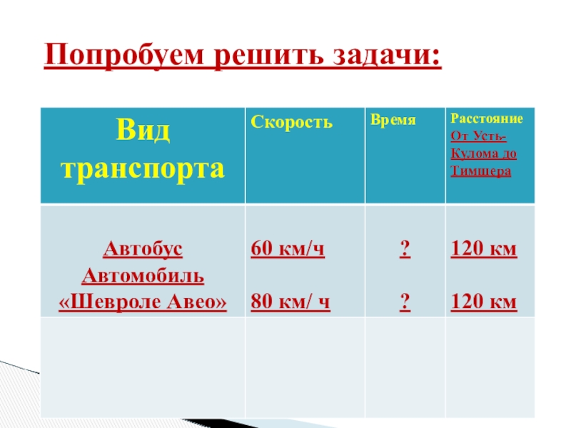 Проект задачи расчеты по математике 3 класс