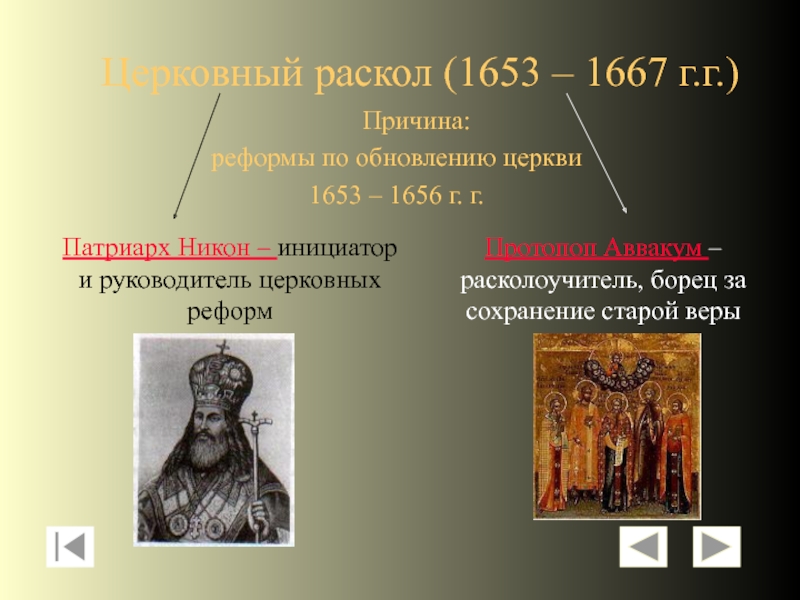 К какому образцу согласно реформе патриарха никона приводилась русская православная церковь ответ